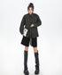 Pinstripe Belted Long Shirt